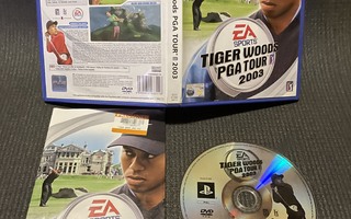 Tiger Woods PGA Tour 2003 PS2 CiB