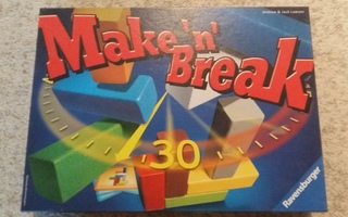 Make 'n' Break (Monumento) - palikkapeli, hyväkuntoinen