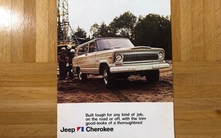Esite Jeep Cherokee SJ 1970-luvulta