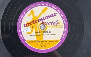 Savikiekko 1955 - Ernie Englund - Metronome J 413