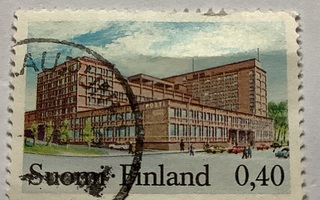 718/ 1973 Tampereen postitalo o leimattu