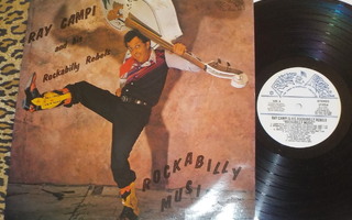 RAY CAMPI - Rockabilly Music - LP 1981 rockabilly USA EX-