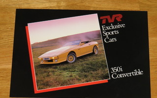1988 TVR 350i Convertible V8 esite - KUIN UUSI