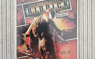 The Chronicles of Riddick Comic Book (Blu-ray) (uusi)
