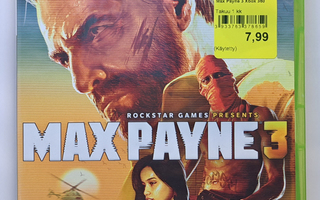 Max Payne 3 Xbox 360 (Käytetty)