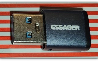 Adapteri: USB type-C laite USB A-type -liitäntään / USB 3.0
