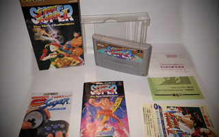 Super Street Fighter II: The New Challengers [SFC] [CIB]