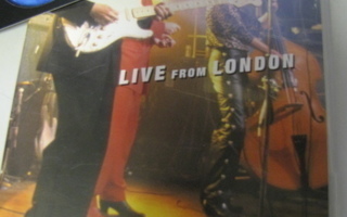 FABULOUS THUNDERBIRDS - LIVE FROM LONDON UUSI DVD+