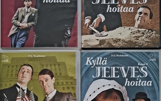 KYLLÄ JEEVES HOITAA KOKO SARJA KAUDET 1-4 DVD