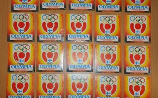 Etiketti - Mallasjuoma 1980 Olympia 26 erilaista