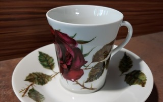Arabia, kahvikuppi, Ruusu