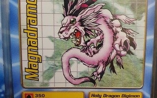 1999 Bandai Digimon (Mega Level) - Magnadramon Card Bo-17 M