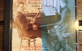 Jean Sibelius: Works For Violin & Piano cd