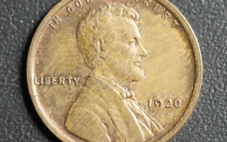 usa 1 cent 1920  #155