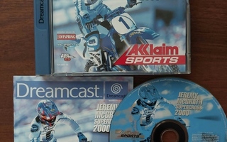 Jeremy McGrath Supercross 2000 Sega Dreamcast peli