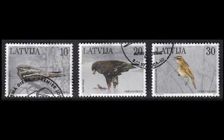 Latvia 447-9 o Lintuja (1997)