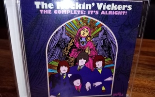 CD The Rockin'  Vickers :  The Complete :  It's Allright