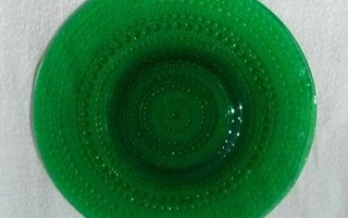 Kastehelmi,  vihreä,  lautanen / tarjoiluvati,  31,5 cm