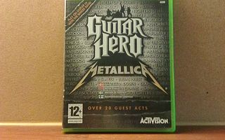 XBOX360: GUITAR HERO METALLICA (CIB) PAL