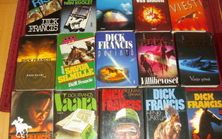Dick Francis-kirjapaketti (16 kpl)