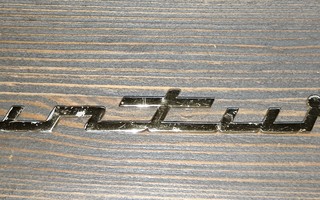Tunturi Export metallinen logo / merkki