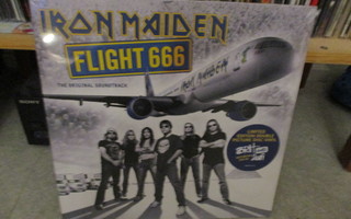 Iron Maiden Flight 666 Orig. 2009 Double Picdiscs MINT!