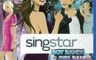 * SingStar Boy Bands Vs Girl Bands PS2 PAL Lue Kuvaus