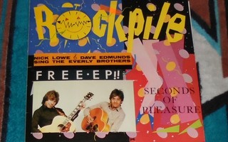 ROCKPILE ~ Seconds Of Pleasure ~ LP + 7" EP