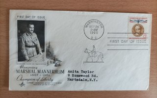 Mannerheim 8c 1960