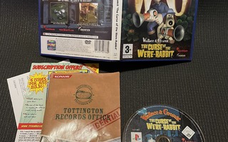 Wallace and Gromit The Curse of The Were-Rabbit PS2 CiB