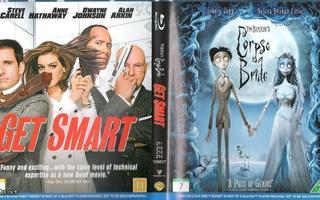 Corpse Bride & Get Smart - 2 Blu-ray
