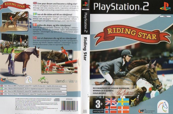 riding star (56 792) k PS2 esteratsastus 