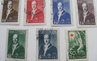 Suomi postimerkkejä 1941