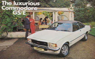 1975 Opel Commodore GS/E esite - KUIN UUSI