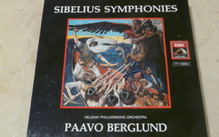 Sibelius Symphonies - Paavo Berglund 6 lp:n boxi, super rare