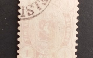 1 markka 1875, hammaste 11