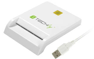 Techly Compact Smart Card Reader/Writer USB2.0 W