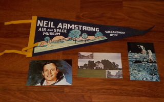 Neil Armstrong Air And Space Museum Viiri + Postikortit