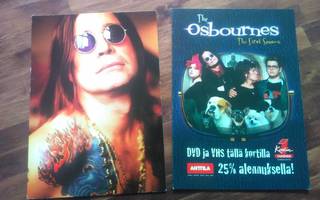 Ozzy Osbourne ja Osbournes postikortit