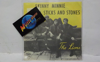 THE LIONS - SKINNY MINNIE EX+/EX+ 7" SINGLE