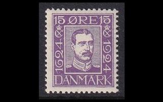 Tanska 135 ** Postilaitos 300v 15 öre (1924)