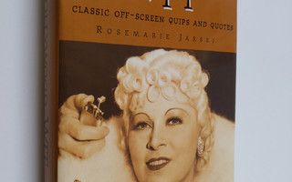 Rosemarie Jarski : Hollywood Wit - Classic Off-screen Qui...