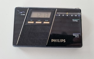 Philips vintage taskuradio D1848