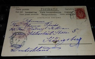 Venäjä Russia 4kop Enkeli kortti 1905 PK850/4