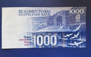 1000 markan seteli vuodelta 1986