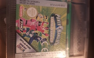 Gameboy Color Power Rangers Time Force