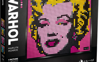 LEGO # SCULPTURES # 31197 # Warhol Marilyn Monroe