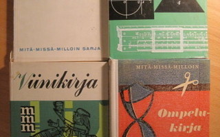 Mitä-Missä-Milloin-sarjaa 5 kpl