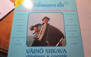 Väinö Siikava: Orilammen Ilta LP 1978 + nimmarit