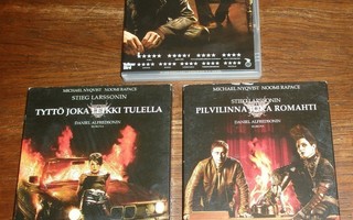 Stieg Larsson Millenium trilogia 3x DVD